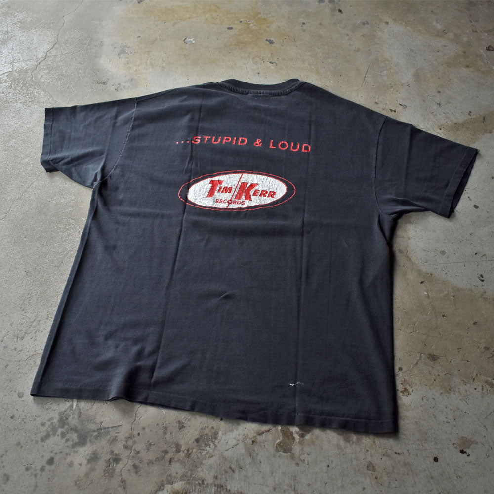 90's　Everclear “Nervous＆Weird” Tim/Kerr Records Tシャツ　USA製　230804