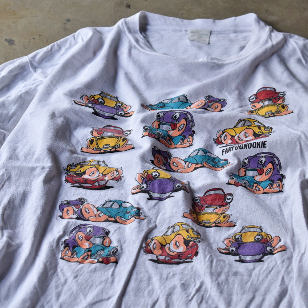 90’s “FARFUGNOOKIE” エロプリント Tシャツ 240530