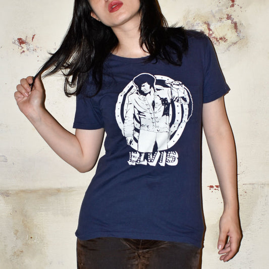 80’s “Elvis Presley” ポケット付き ロック Tシャツ 250912H