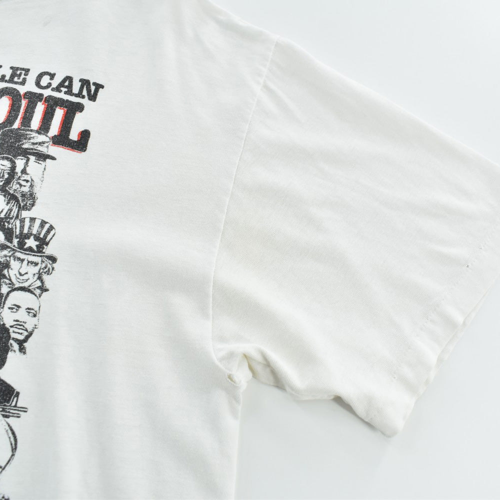 90's "SAVE YOUR SOUL" ジーザス 偉人コラージュ Tシャツ USA製 260915H