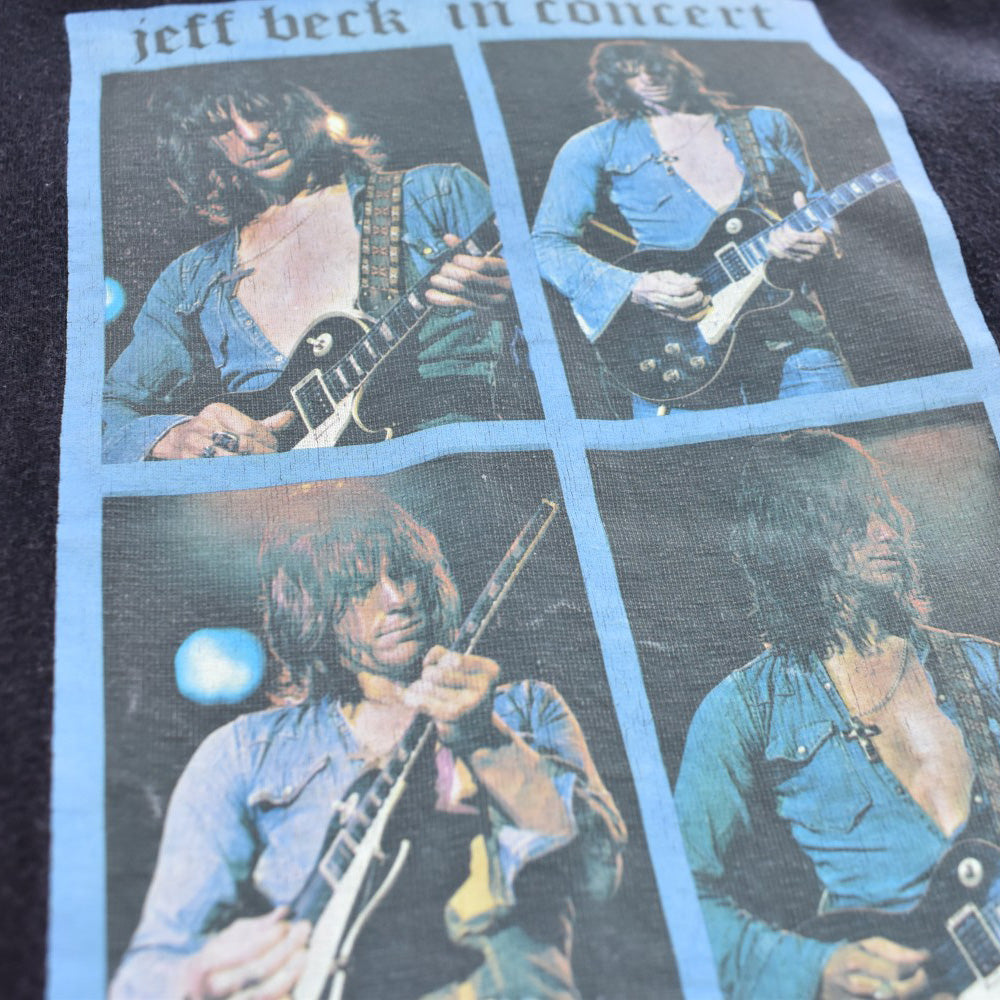 70's Jeff Beck "in concert" ロックTシャツ 260901H