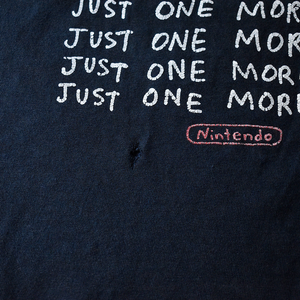 Y2K Nintendo 任天堂 “JUST ONE MORE LEVEL“ Tシャツ 240814H