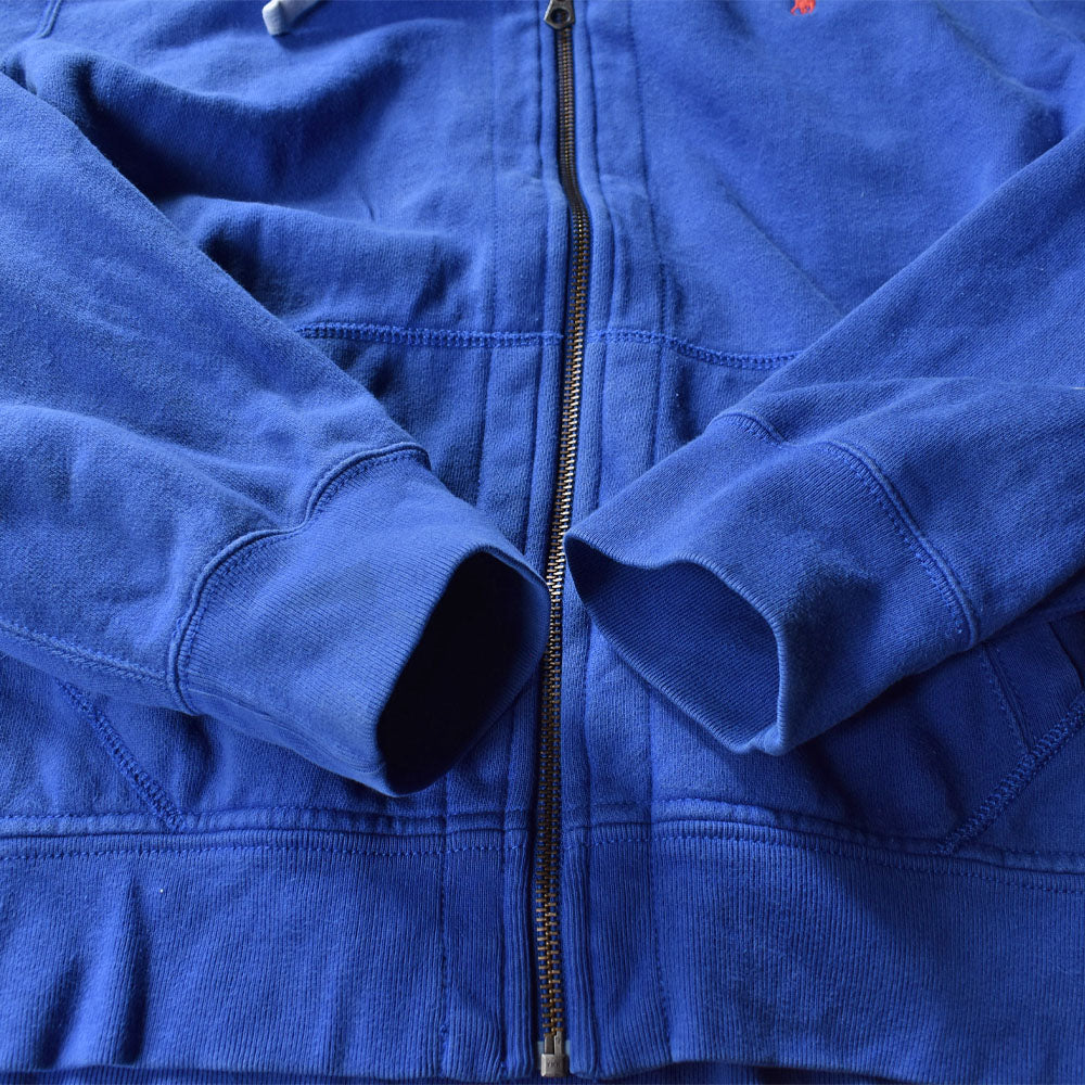 90's Polo Ralph Lauren BLUE フルジップパーカー 230915