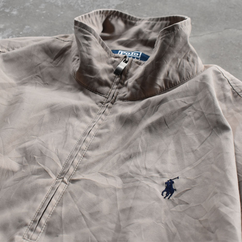 80-90’s　Polo Ralph Lauren/ポロ ラルフ ローレン ハーフジップ プルオーバー　230908