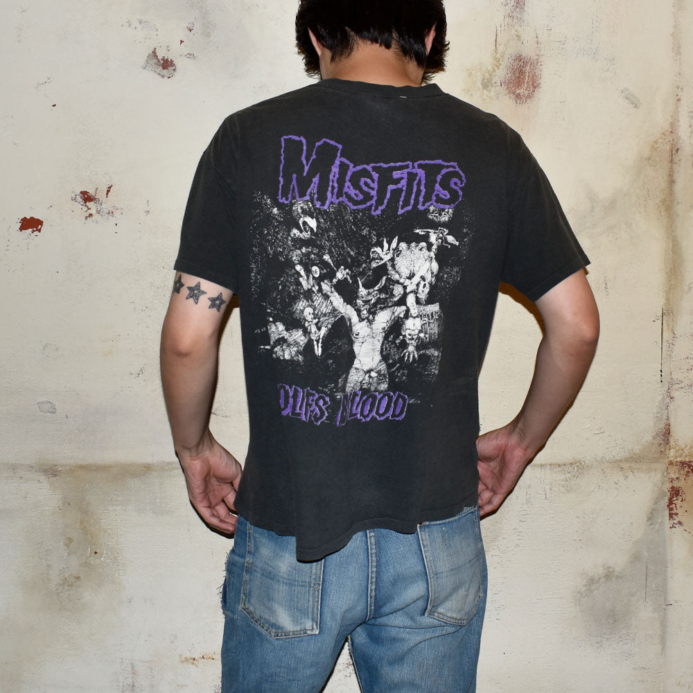 90’s The Misfits "Earth A.D./Wolfs Blood" ロックTシャツ 250905H