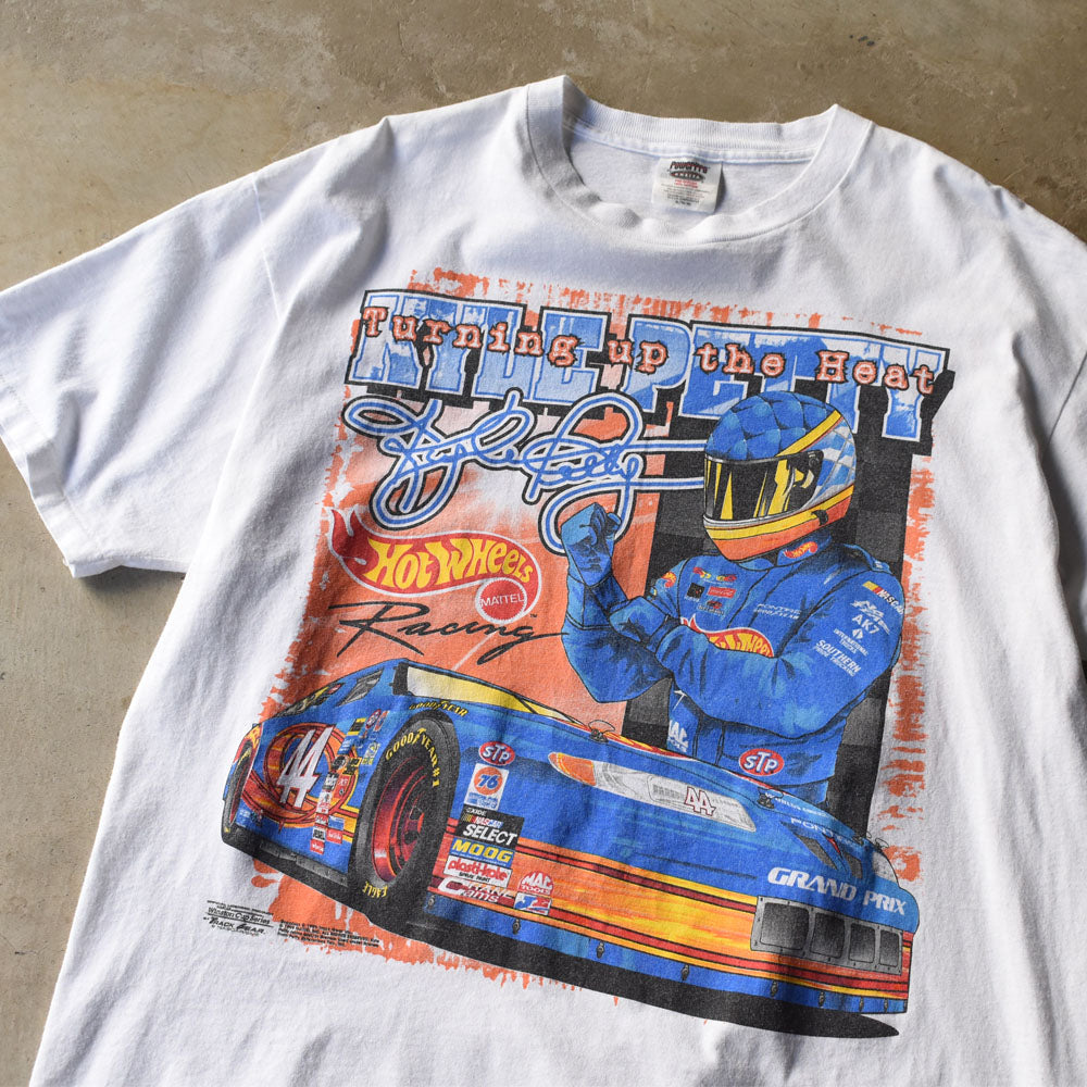 90’s PowerPro “NASCAR/KYLE PETTY ” レーシングプリント Tシャツ USA製 250521