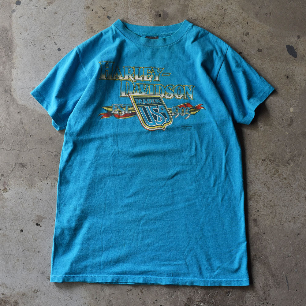 90’s　Harley-Davidson/ハーレーダビッドソン 両面プリント Tシャツ　USA製　230430