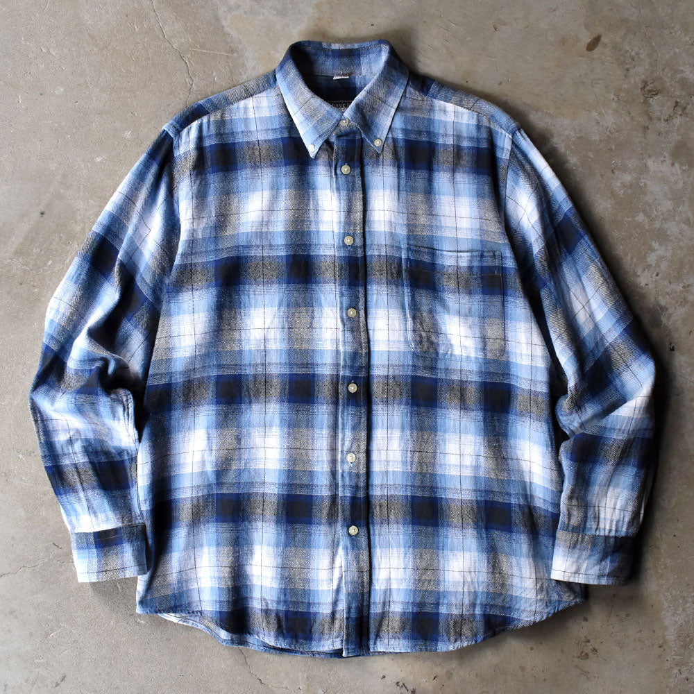 90’s  Basic Line オンブレチェックシャツ 251028H