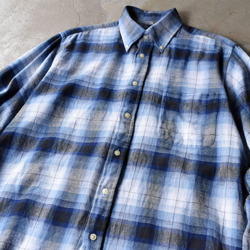 90’s  Basic Line オンブレチェックシャツ 251028H
