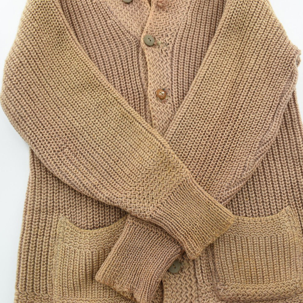 40's ショールカラー ニットカーディガン  260109H