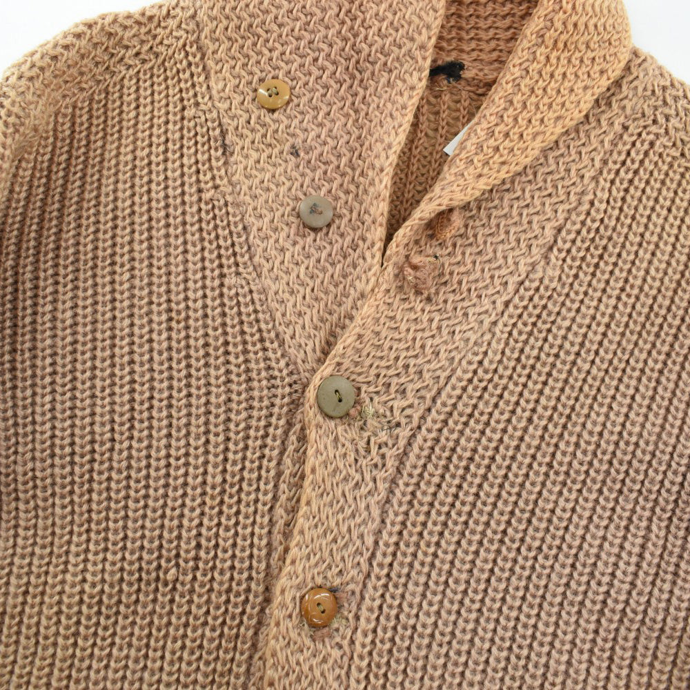 40's ショールカラー ニットカーディガン  260109H