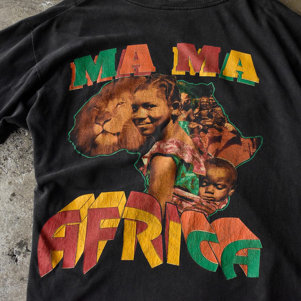 90's Garnett Silk “MAMA AFRICA” Tシャツ 250520H