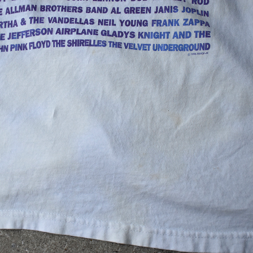 90's “Rock and Roll Hall of Fame“ Tシャツ USA製 240529H