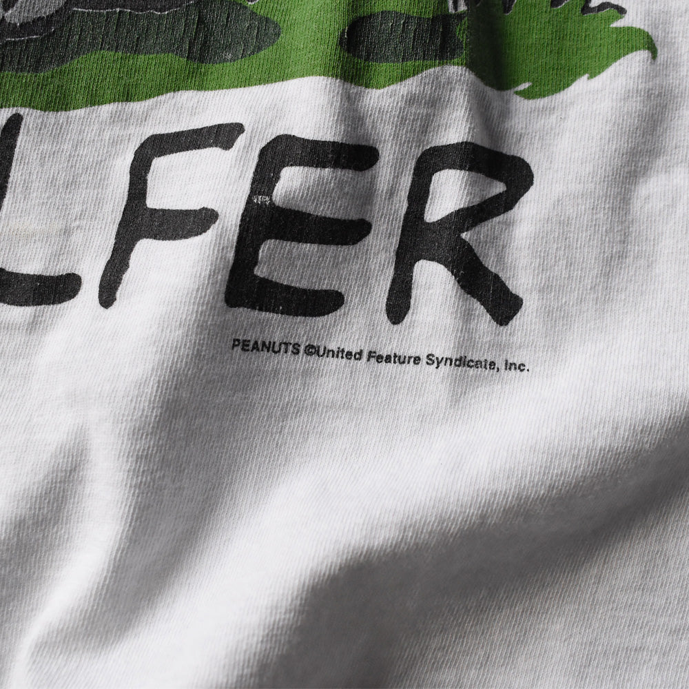 90’s “Peanuts / JOE GOLFER” スヌーピー キャラクター Tシャツ USA製 250511