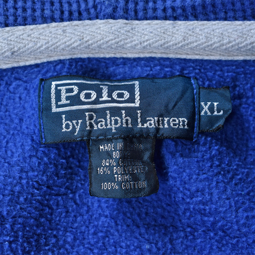 90's Polo Ralph Lauren BLUE フルジップパーカー 230915