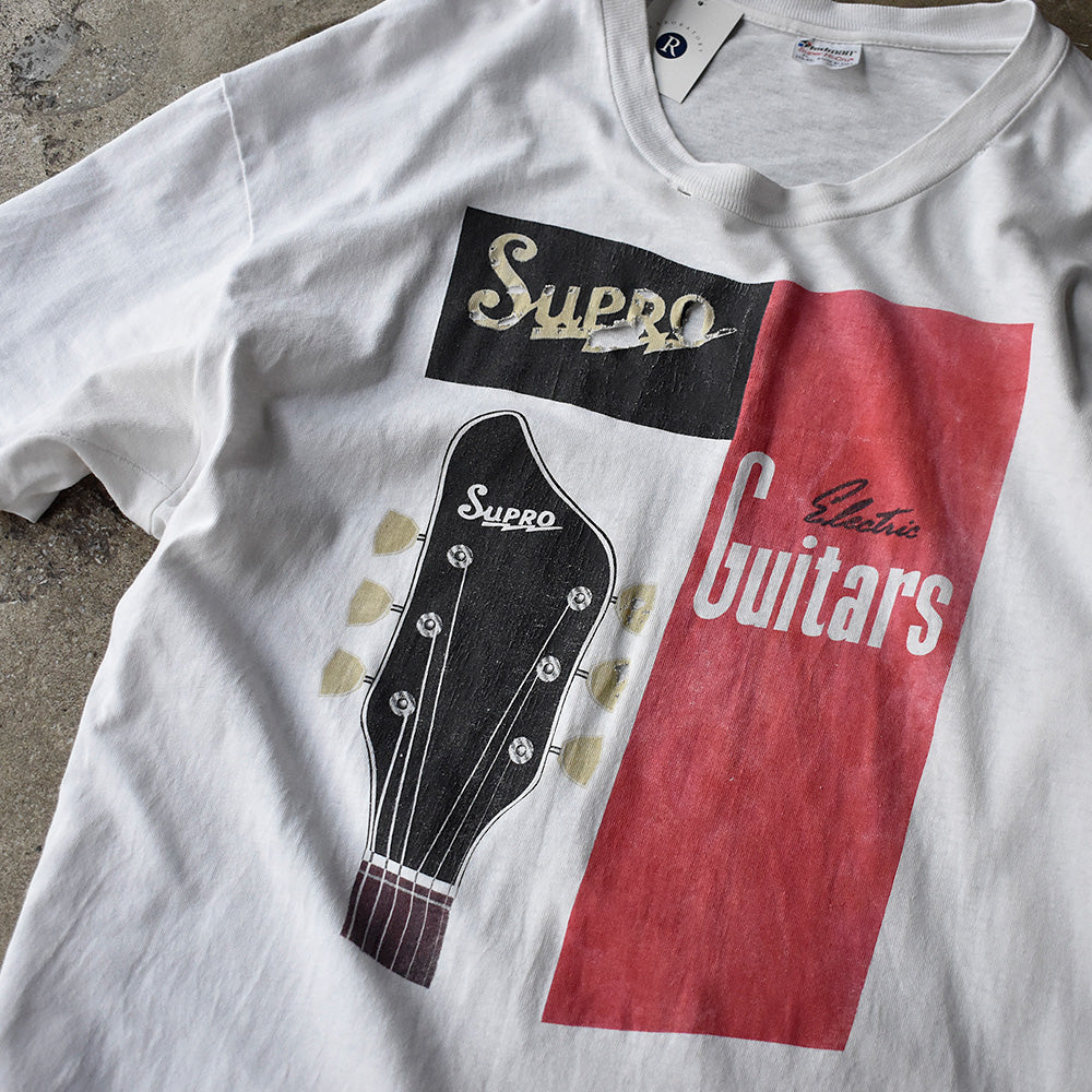 Supro Guitars ギター 企業Tシャツ 1990年 USA製 ヴィンテージ