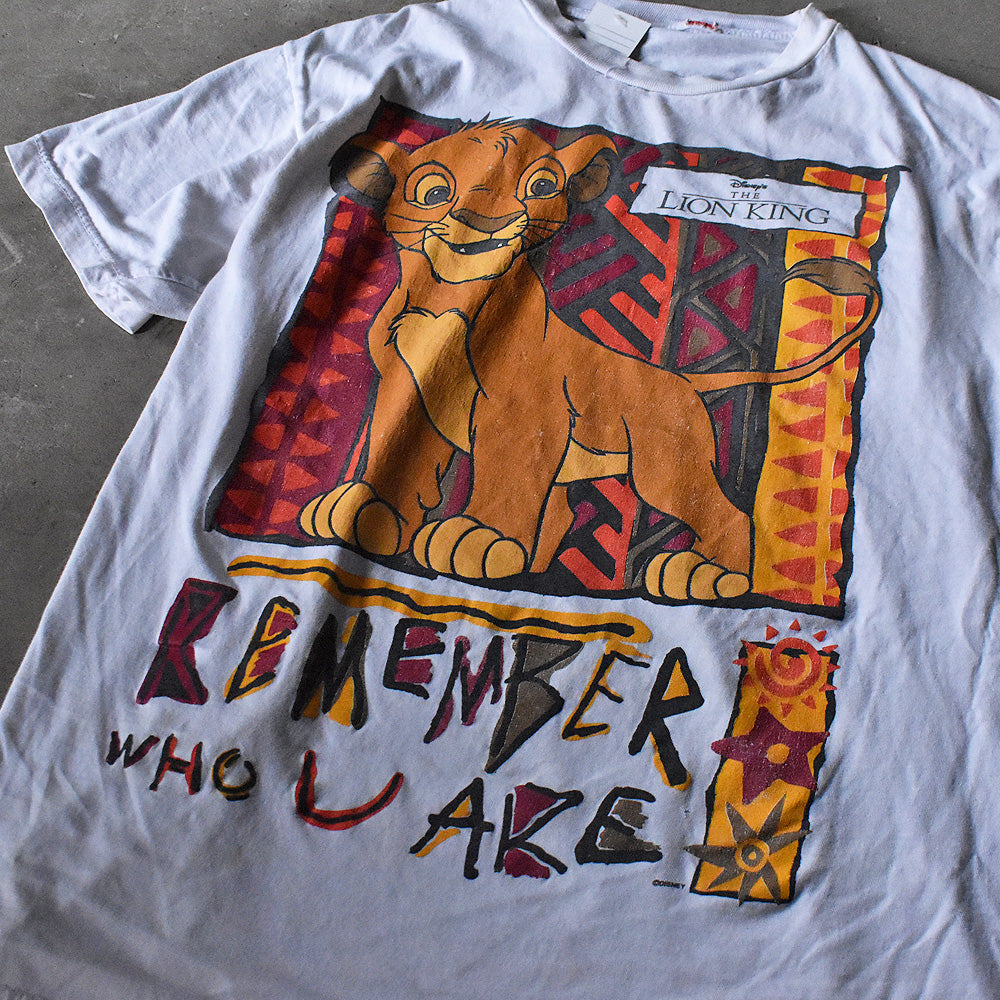 ディズニー ライオンキング シンバ Remember Who You Are Tシャツ 1994年〜 ヴィンテージ