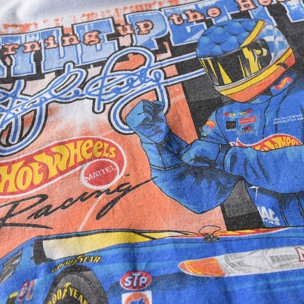 90’s PowerPro “NASCAR/KYLE PETTY ” レーシングプリント Tシャツ USA製 250521