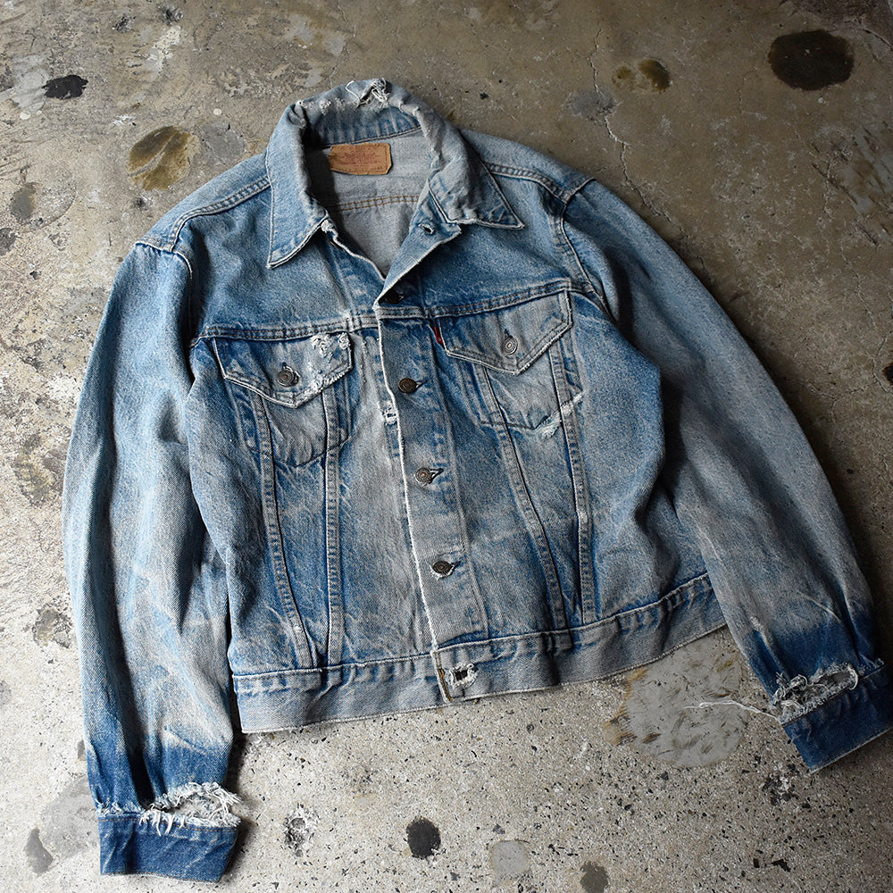 80's初頭 ダメージ！ Levi's 70505-0217 デニムジャケット USA製 250526H