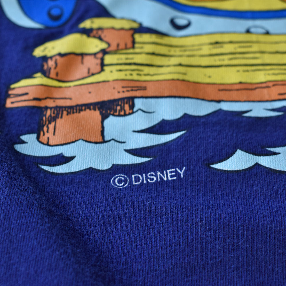 90's　Disney/ディズニー “Donald Duck” ドナルド Tシャツ　USA製　230711