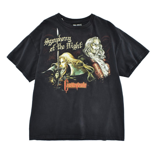 Y2K Castlevania "Symphony of the Night" ゲームTシャツ 260505H