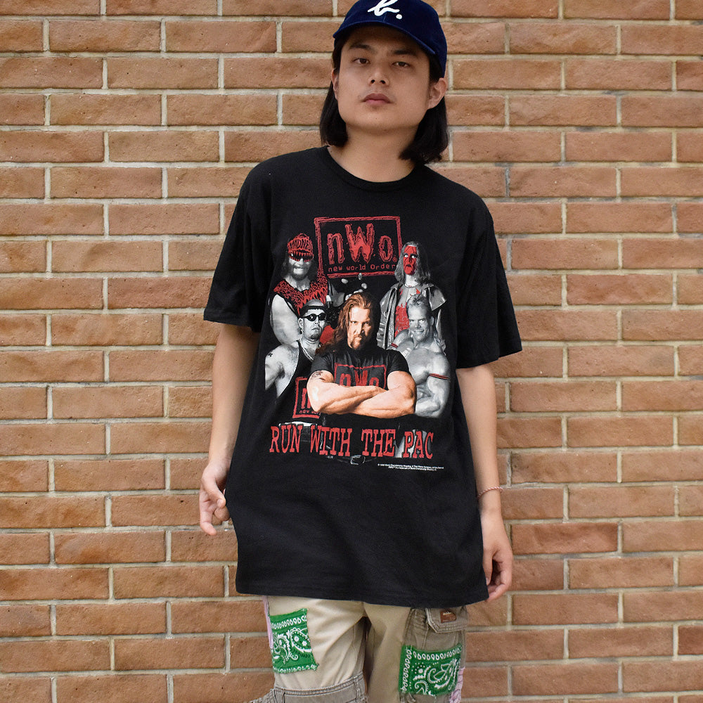 90's nWo “Run With The Pac” Tシャツ 240812H