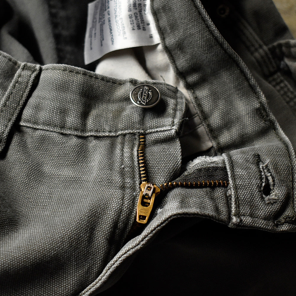 ダメージ！ Dickies コットン ワークパンツ 240122H