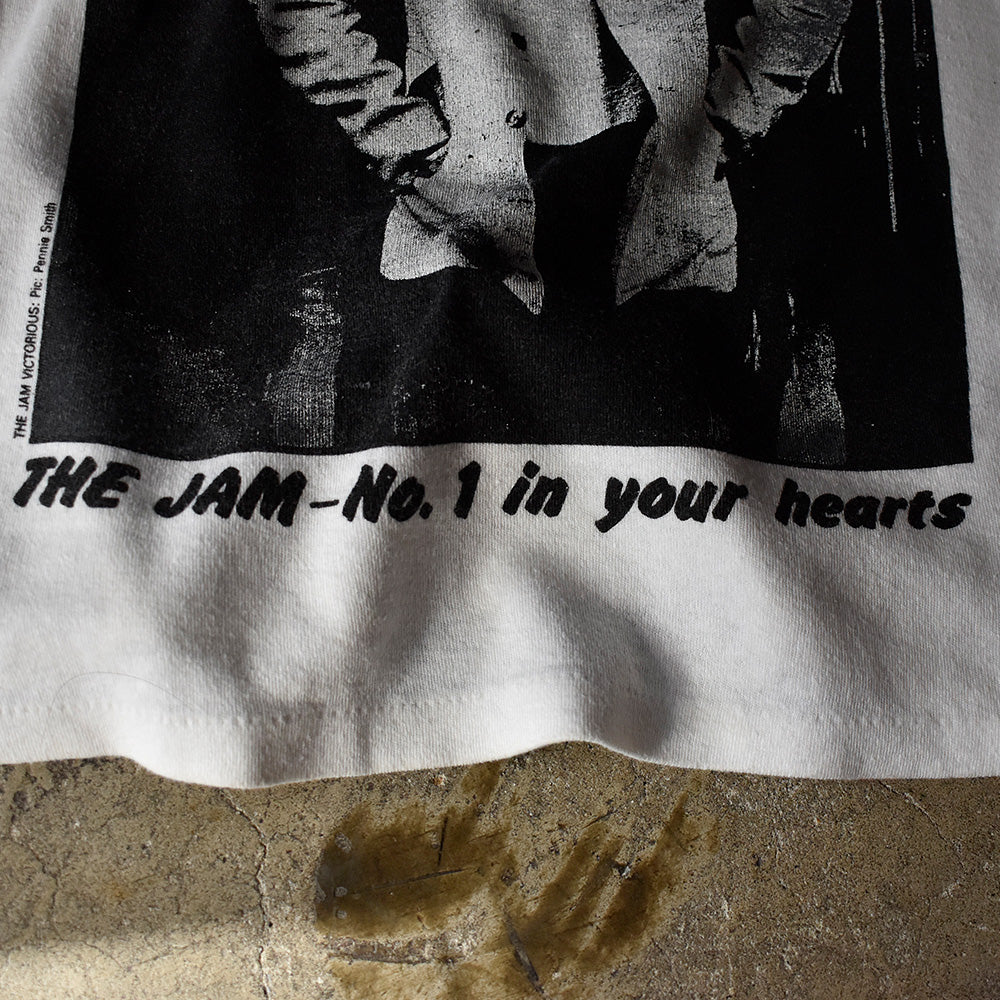 80's THE JAM “NMEフォト” Tシャツ Euro製 231013HY33