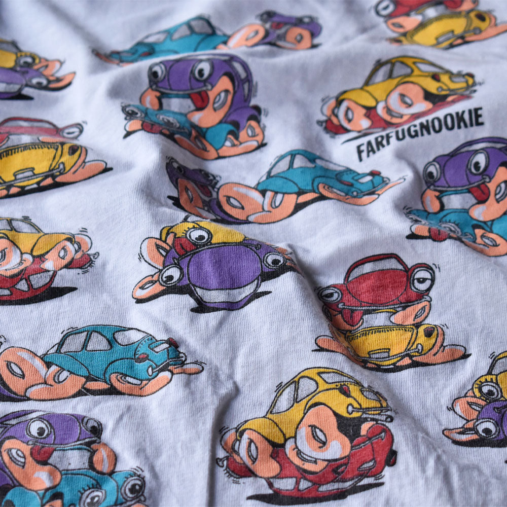 FARFUGNOOKIE 車 エロプリント Tシャツ 90年代 ヴィンテージ