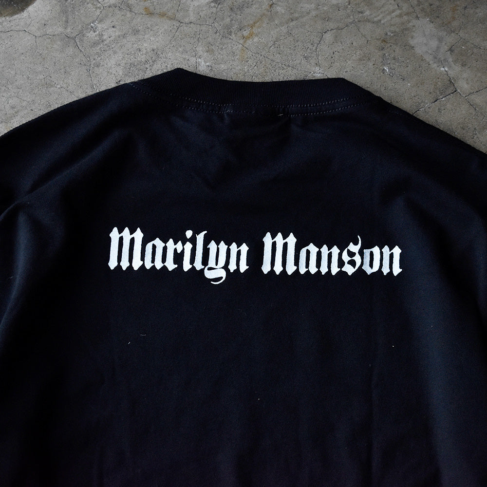 90's Marilyn Manson “got violence？” ロック ロングスリーブTシャツ 250725HT62