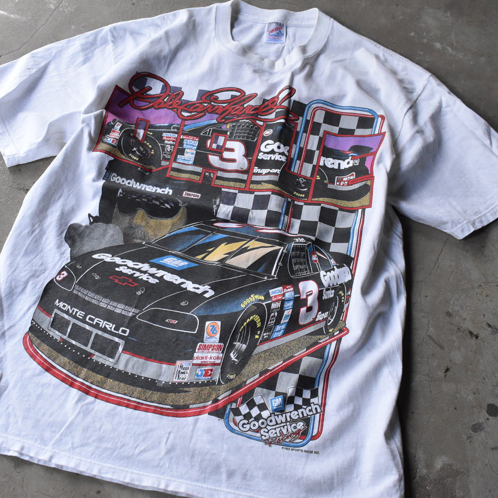 90’s “Dale Earnhardt #3 / THE INTIMIDATOR” レーシング Tシャツ USA製 240718