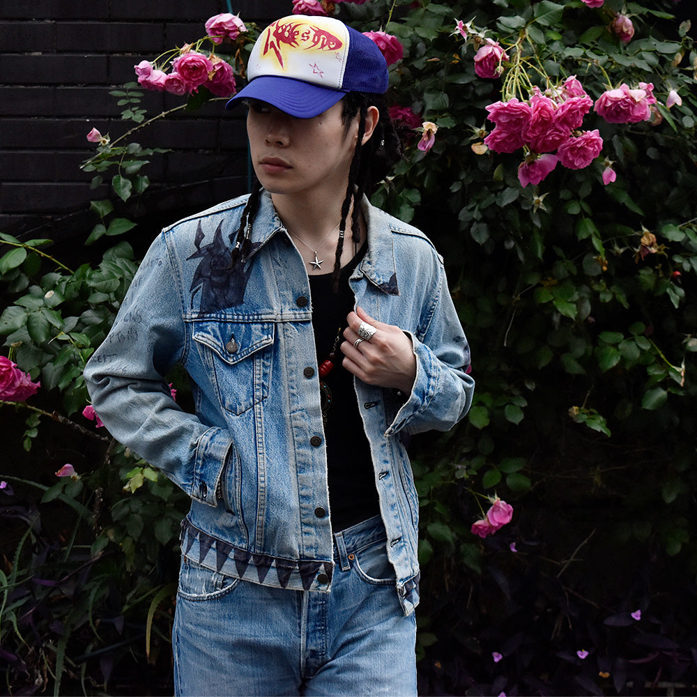 80's ペイント！ Levi's 70506-0216 デニムジャケット USA製 240518H