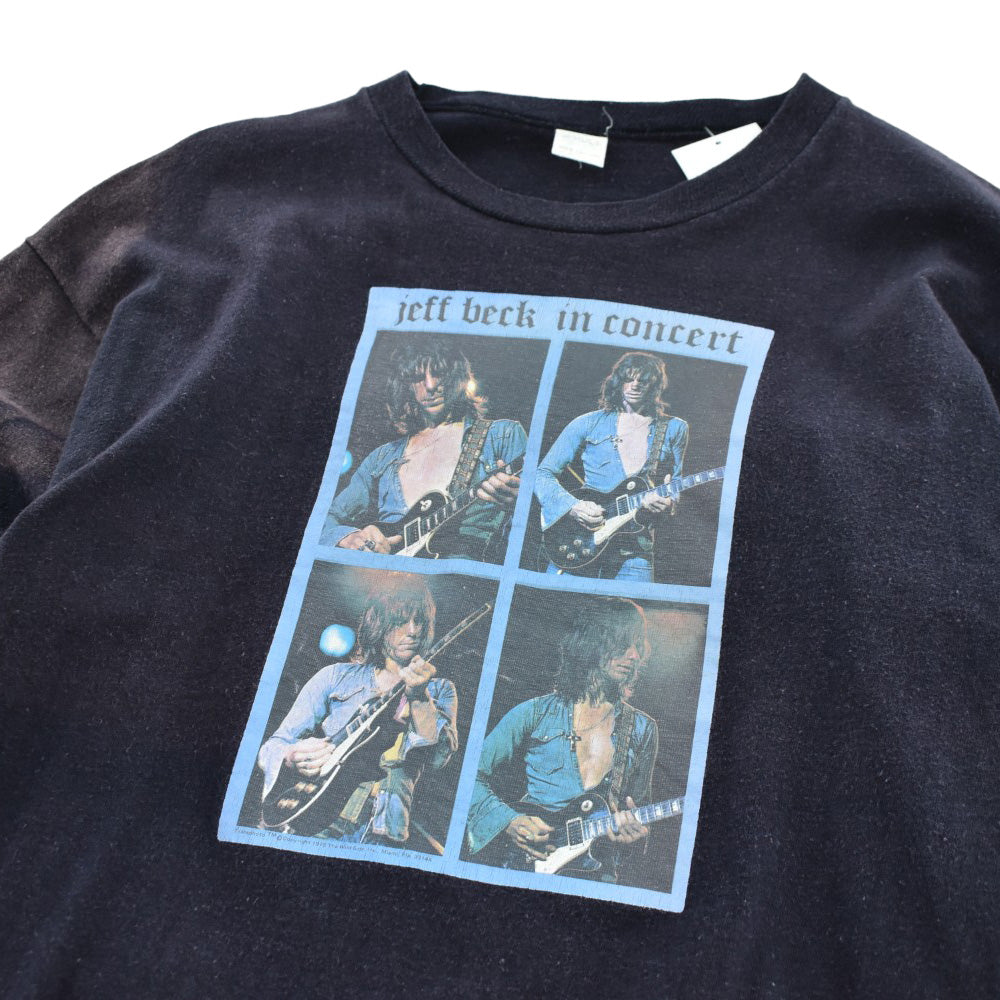 70's Jeff Beck "in concert" ロックTシャツ 260901H