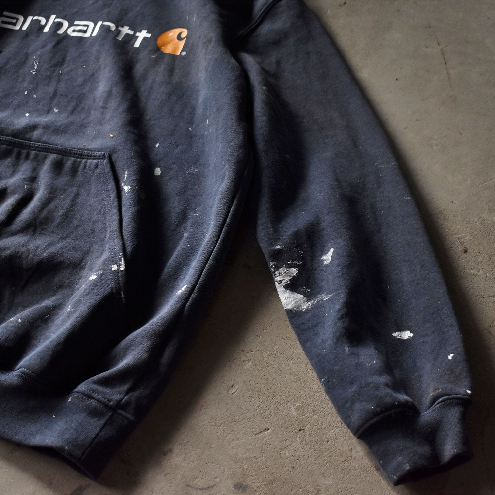 Carhartt ペンキ！雰囲気○ プルオーバー パーカー 231230