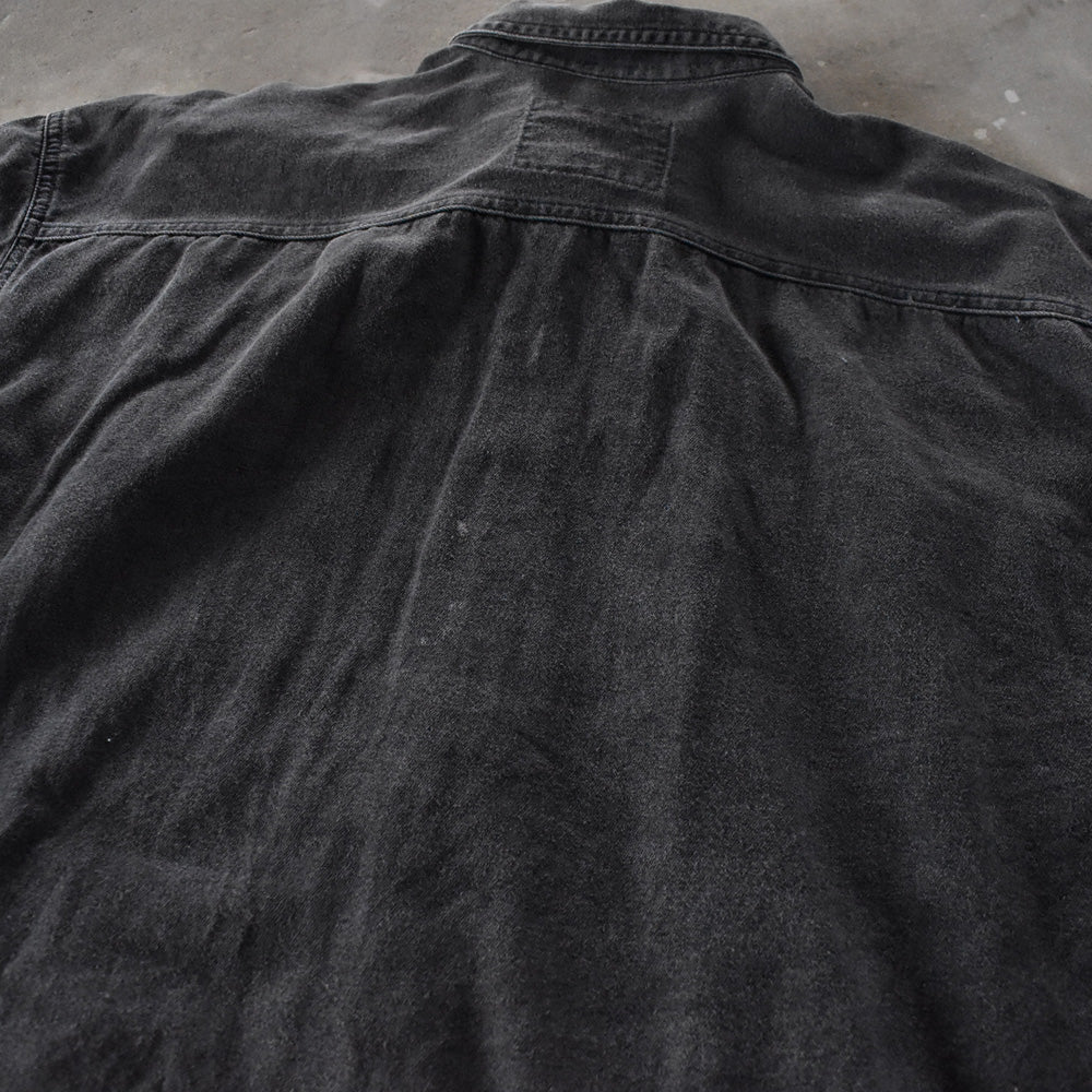 90’s Levi’s ブラックデニムシャツ 240322