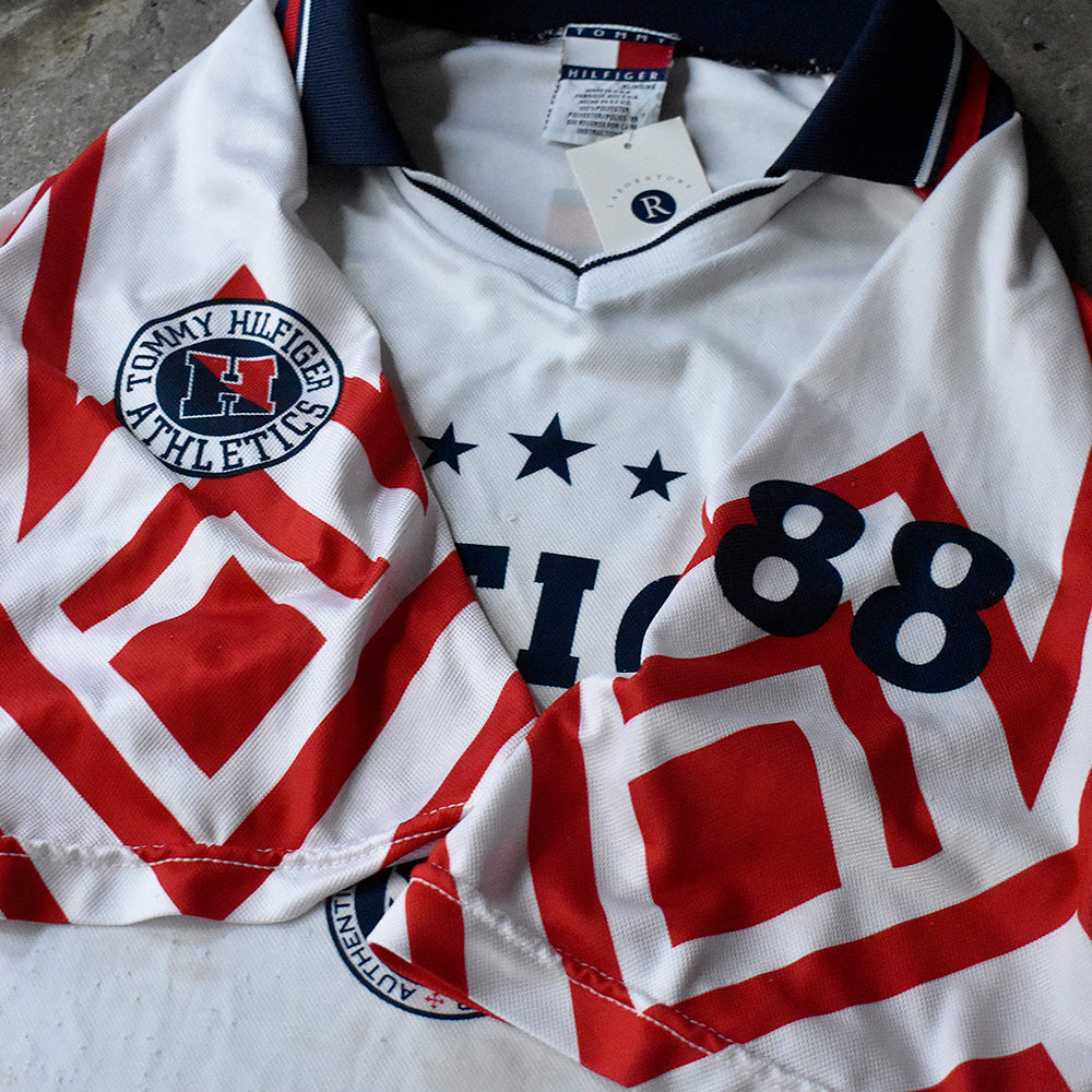 90's Tommy Hilfiger フットボール サッカーシャツ USA製 250613H