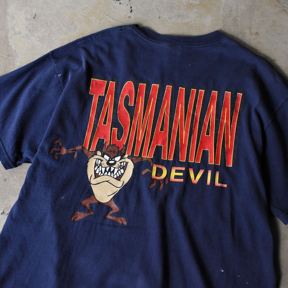 90’s Looney Tunes “TAZMANIAN DEVIL” キャラクターTシャツ 250604