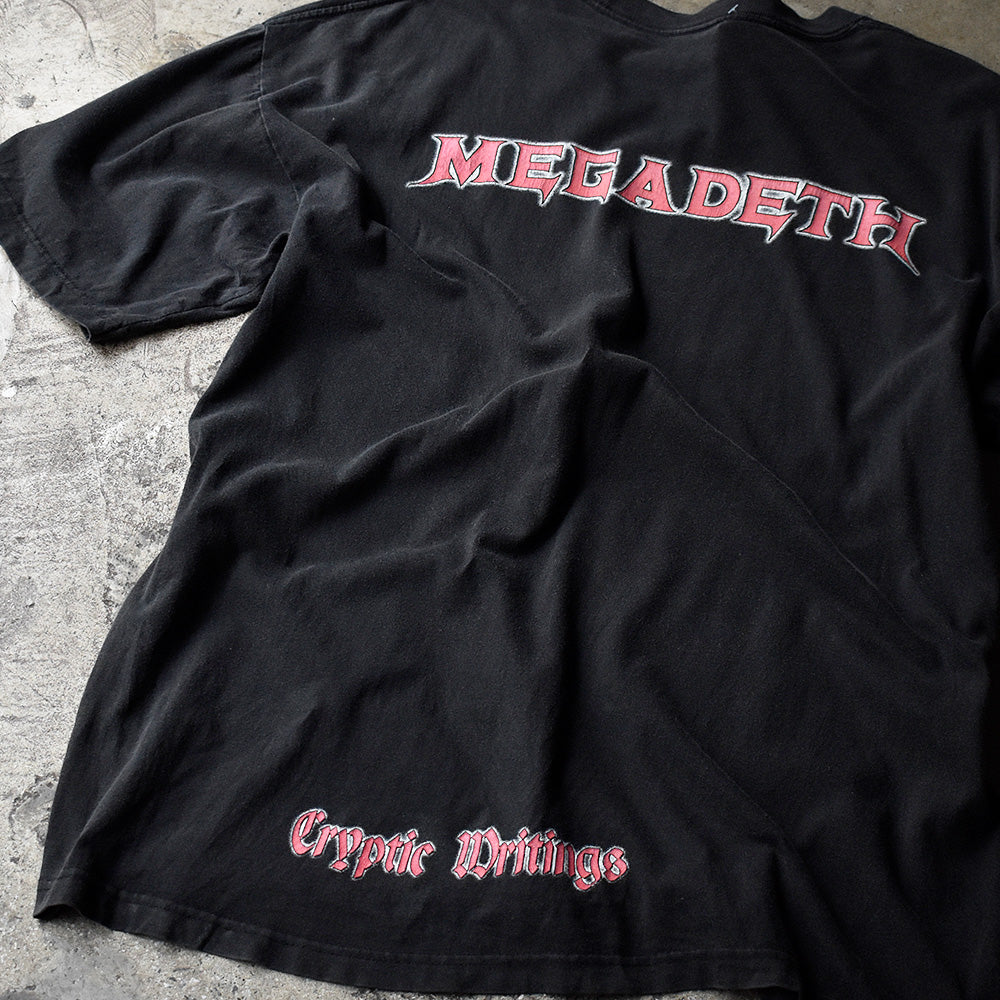 90's MEGADETH×Chaos! Comics “Cryptic Writings” Tシャツ 240603H