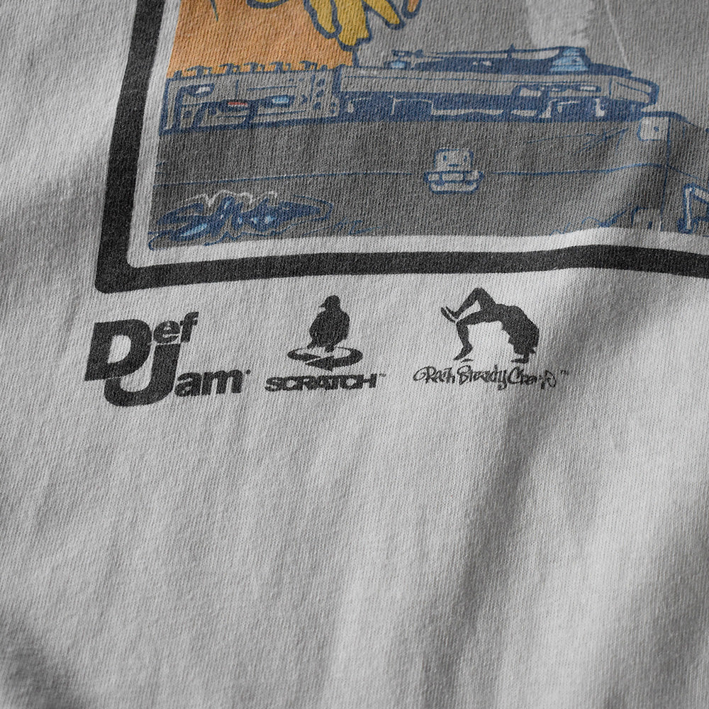 Y2K Flavor of Hip Hop Tour “Def Jam” Rap Tシャツ 230916H