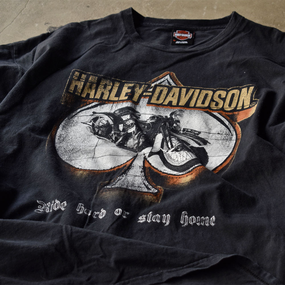 Y2K　Harley-Davidson/ハーレー・ダビッドソン 両面プリント Tシャツ　USA製　230905
