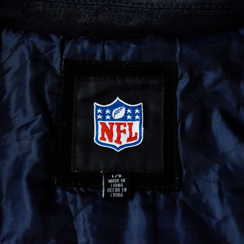 90's～ NFL “Tennessee Titans” スエードレザージャケット 231217H