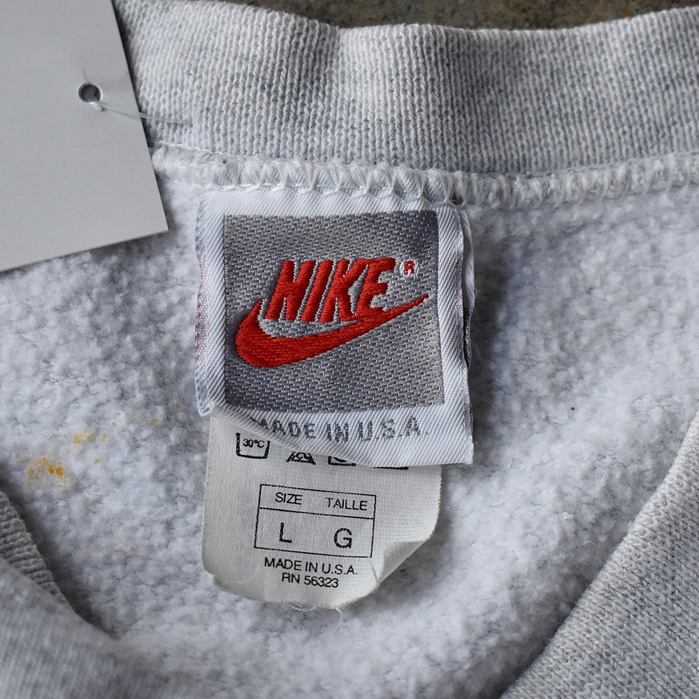 90's NIKE “USC Trojans football” 袖プリント！ スウェット USA製 240519H