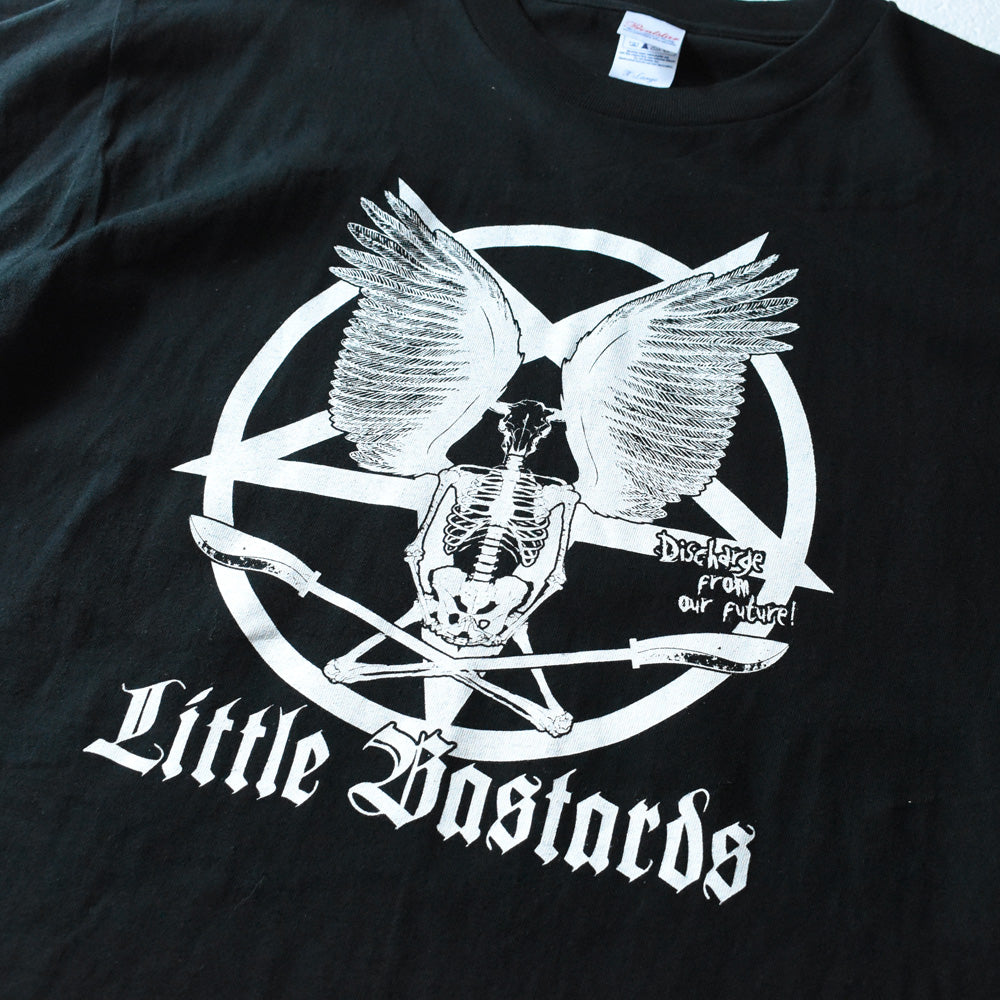 デッドストック！ Little Bastards "Winged Skeleton" Tシャツ 250919