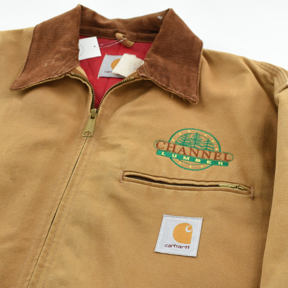 90’s Carhartt "CHANNEL LUMBER" デトロイトジャケット キルティングライナー 260106H