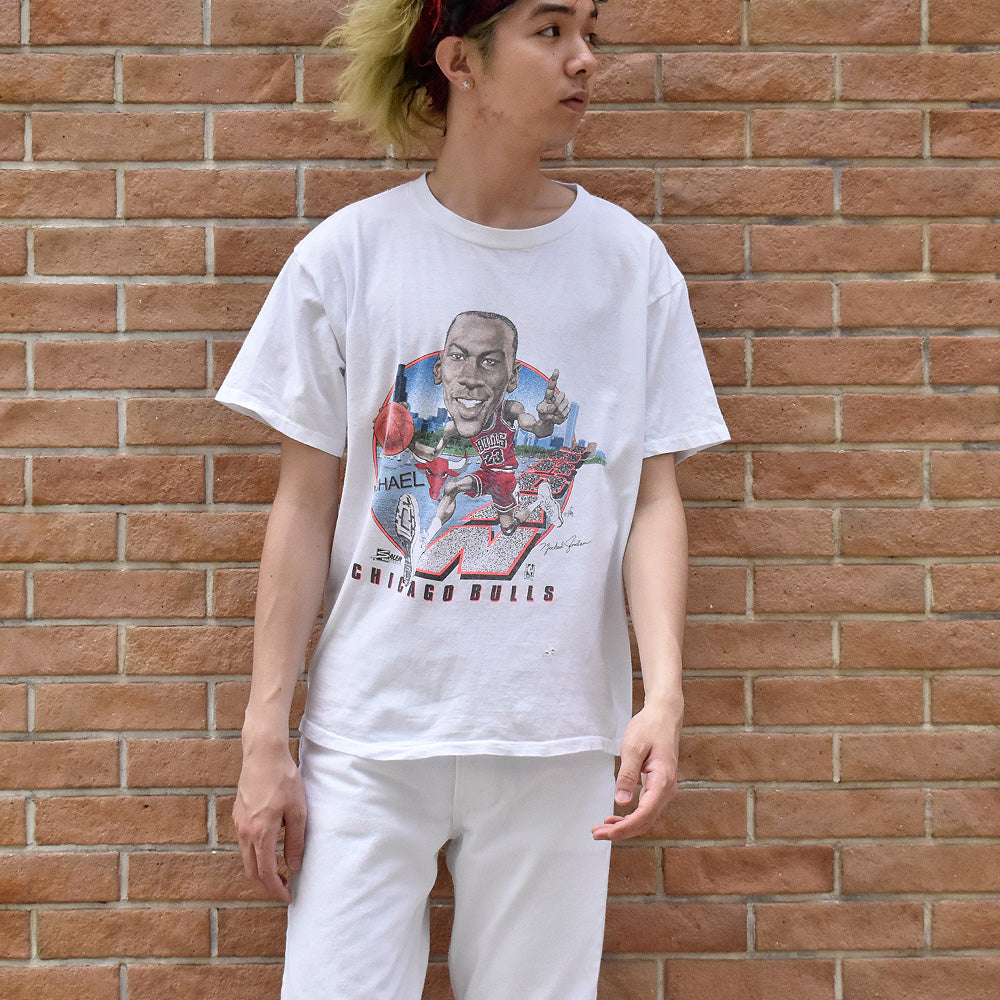 90’s NBA Chicago Bulls “Michael Jordan“ Tシャツ 250609H