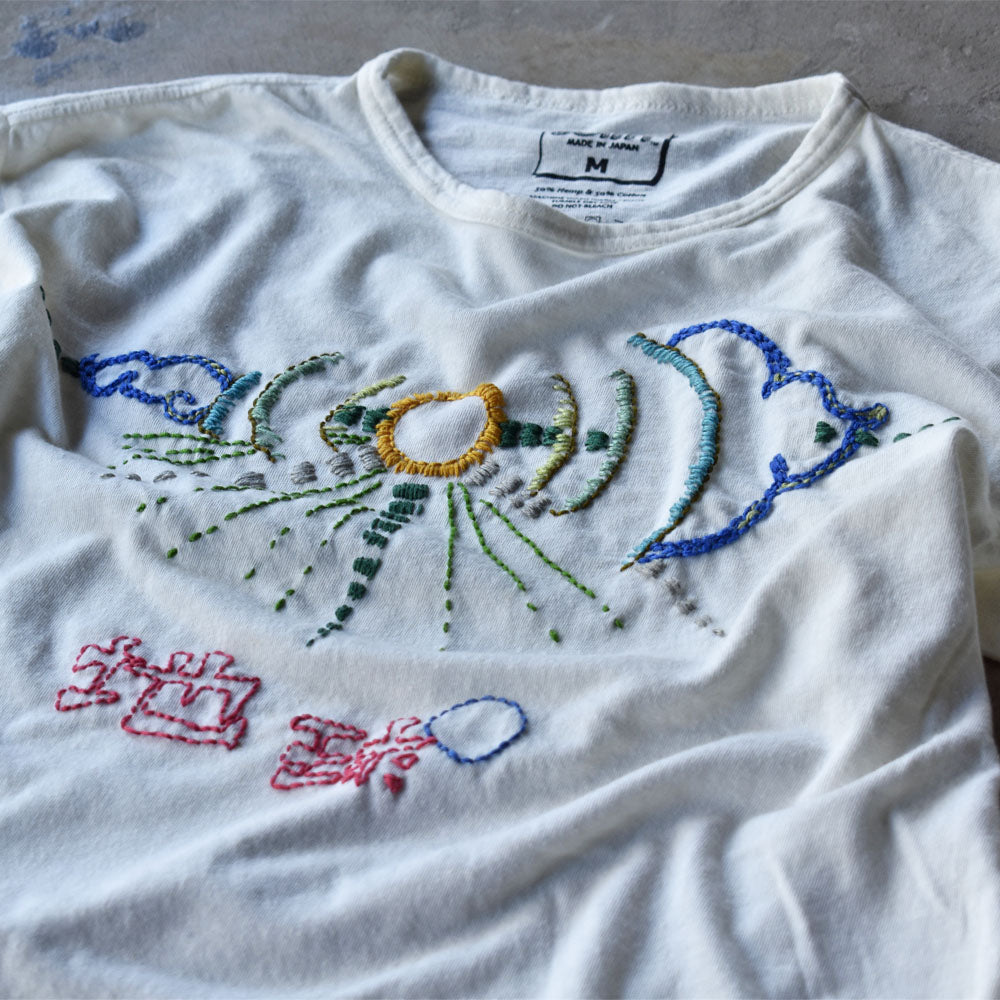 Y2K　JOINT “地球” 刺繍 アートTシャツ　230824