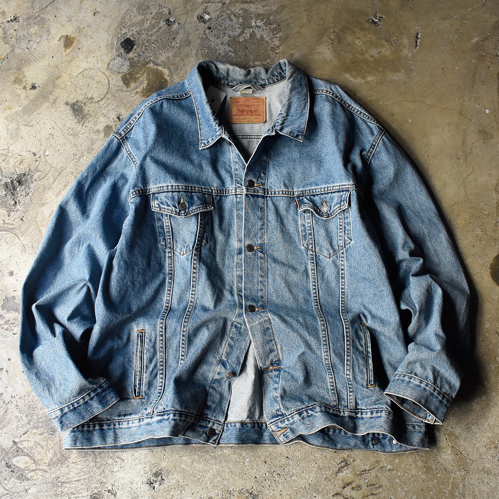 Y2K 5XL-Tall！ ビッグサイズ Levi's 72507-0389 デニムジャケット 231130H