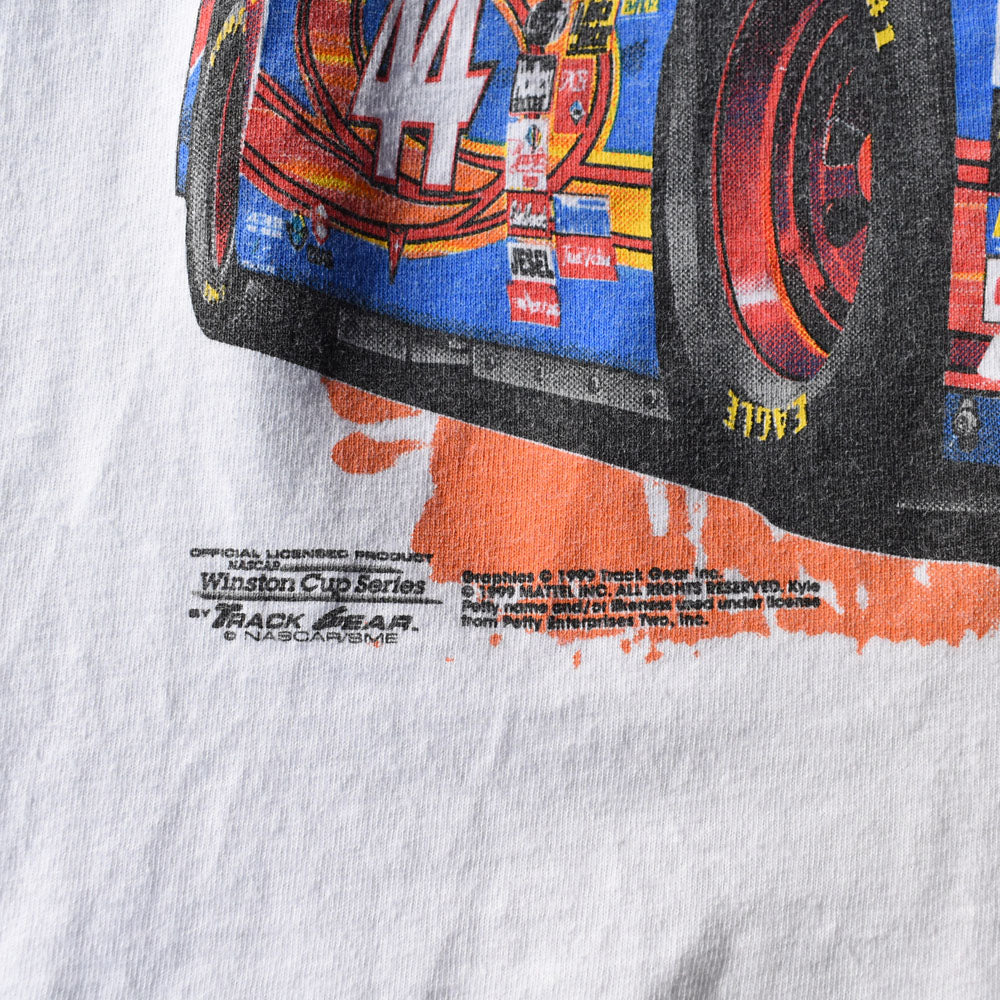 90’s PowerPro “NASCAR/KYLE PETTY ” レーシングプリント Tシャツ USA製 250521
