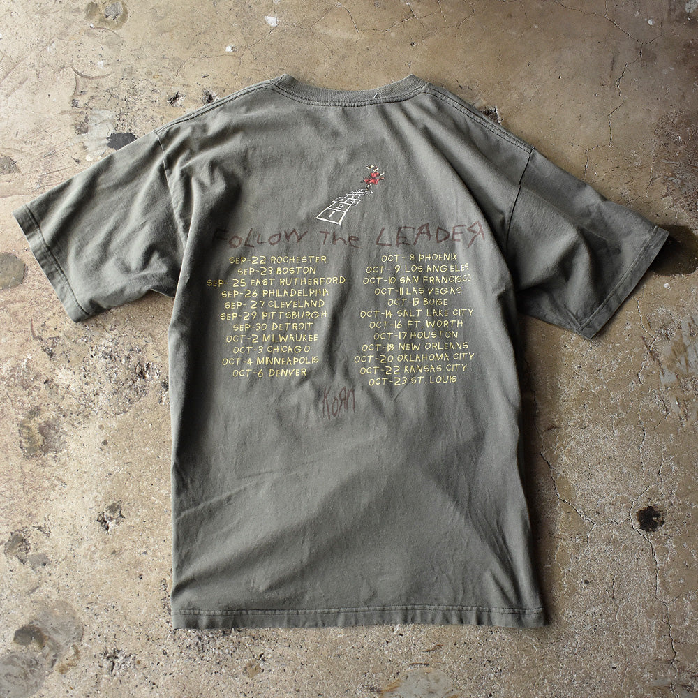 90's Korn “Follow the Leader” Tour Tシャツ 250421H