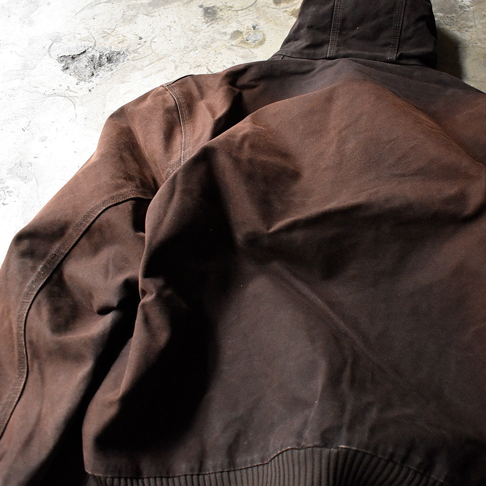 Y2K Carhartt ダック アクティブパーカー キルティングライナー 240308H
